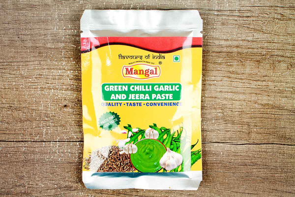 MANGAL GREEN CHILLI GARLIC AND JEERA PASTE 50