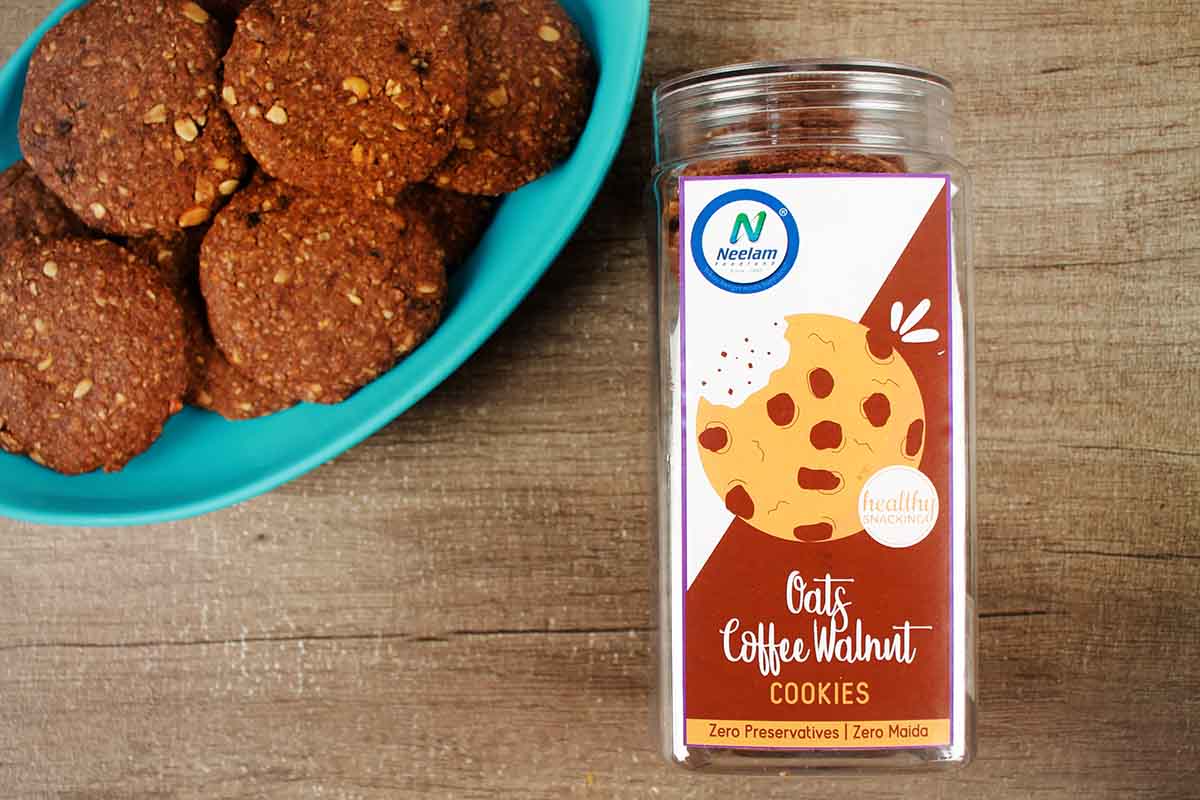 Oats Coffee Walnut Cookies 250 Gm