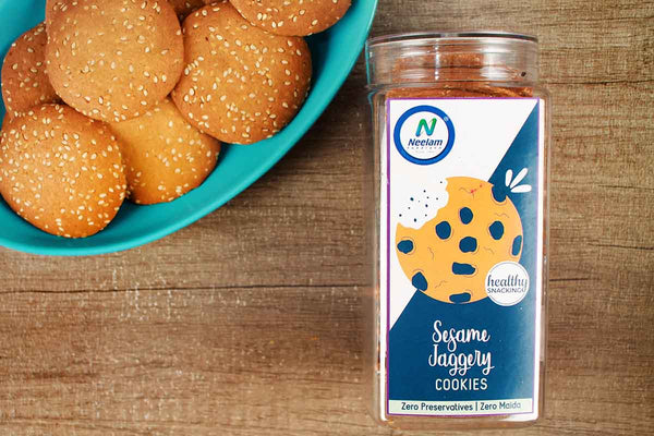 SESAME JAGGERY COOKIES 250 GM