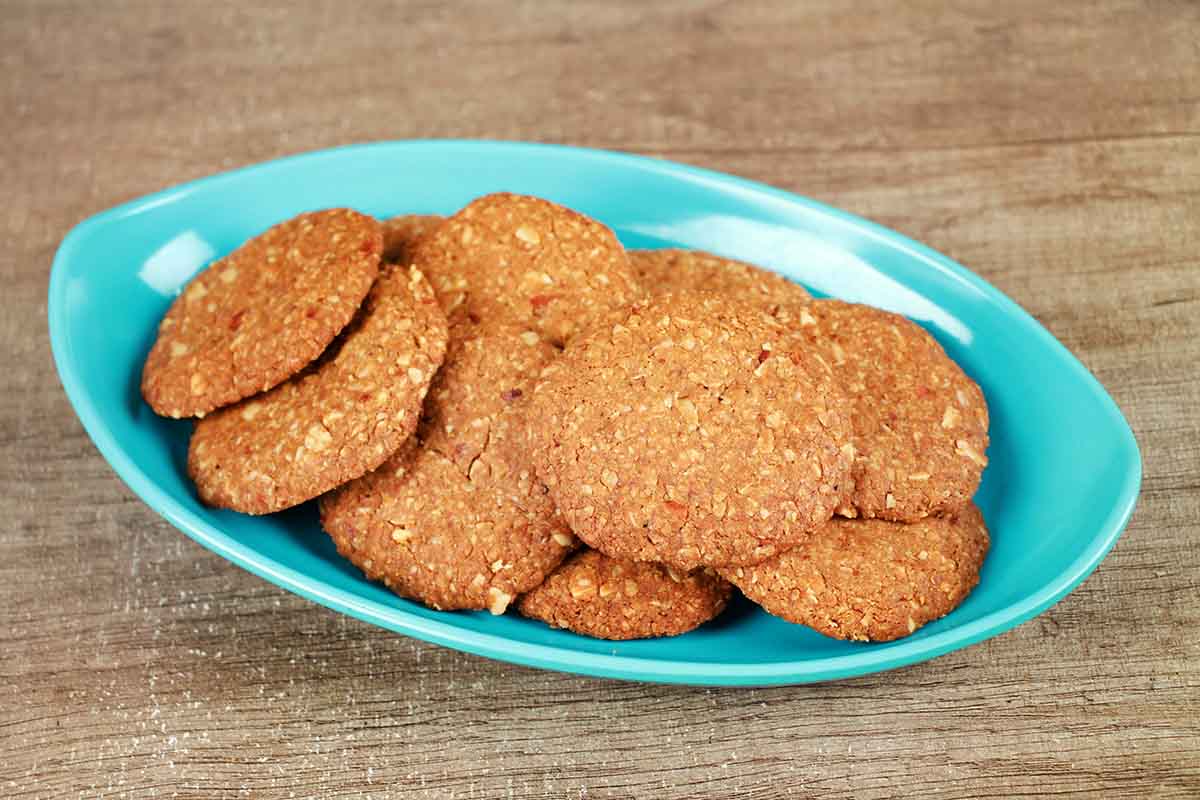 Vegan Oats Almond Coconut Cookies 250 Gm