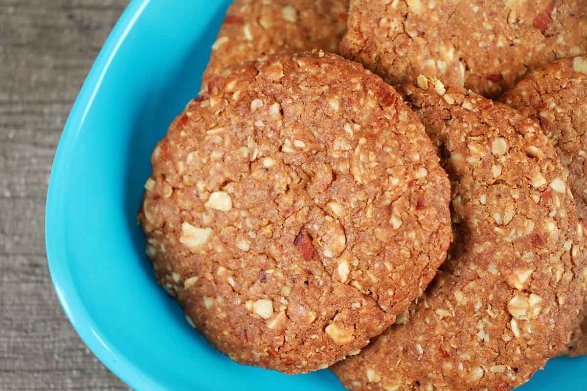 Vegan Oats Almond Coconut Cookies 250 Gm