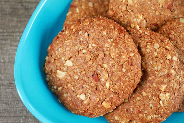 VEGAN OATS ALMOND COCONUT COOKIES 250 GM