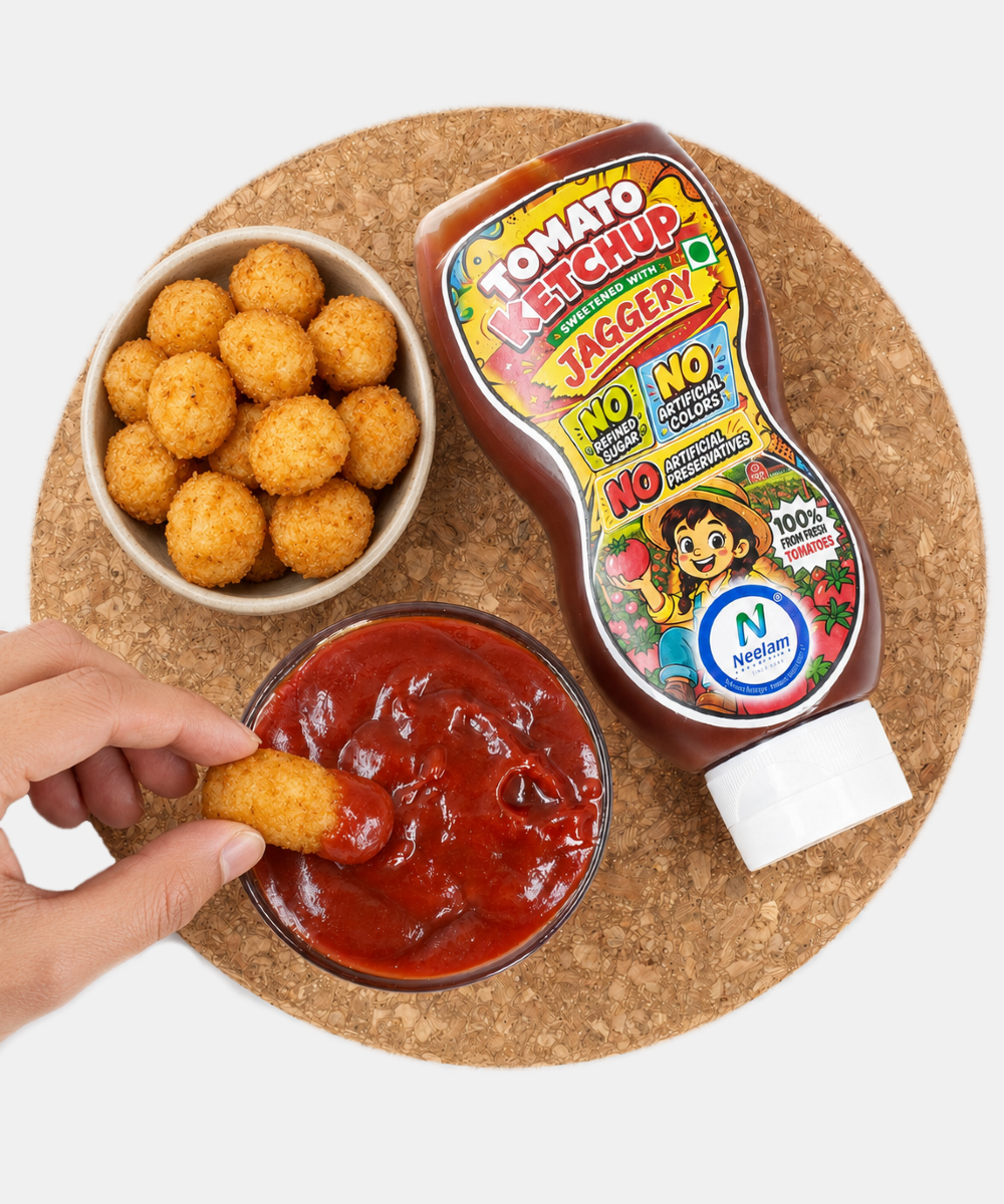 Tomato Ketchup Sweetened With Jaggery 220 Ml
