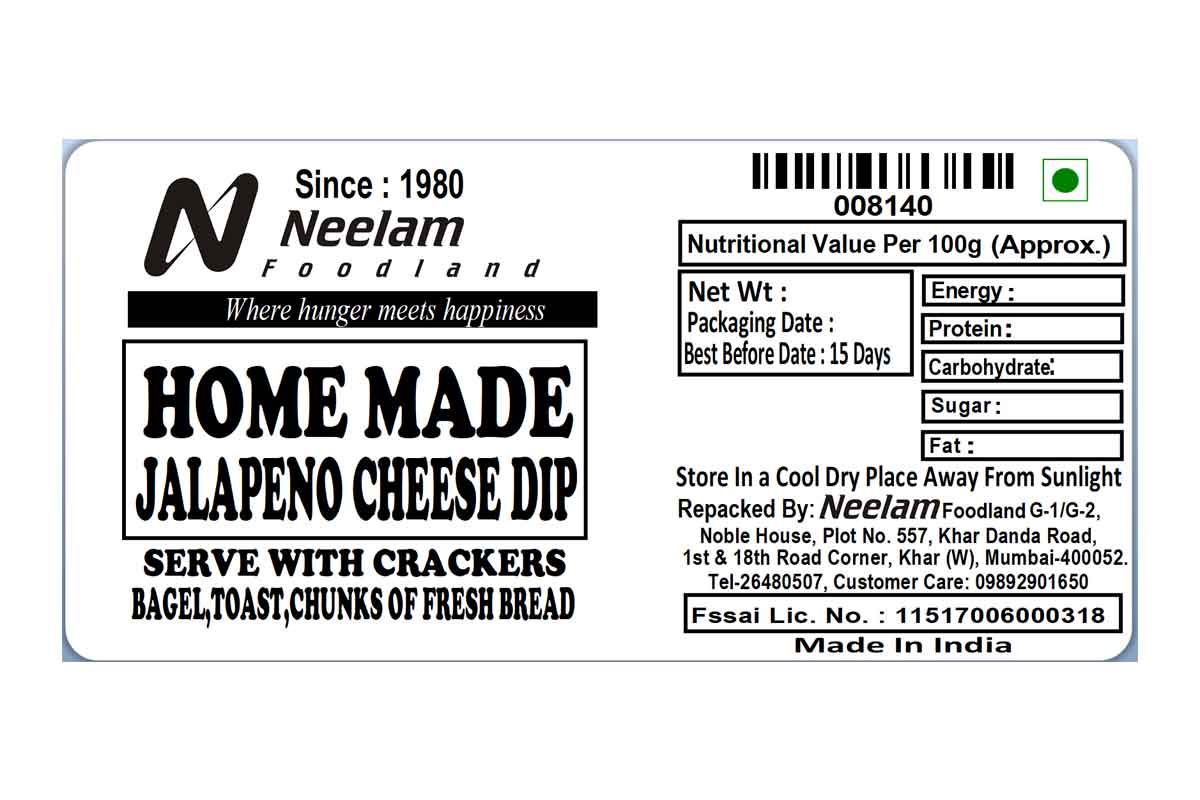Jalapeno Cheese Dip 200 Gm