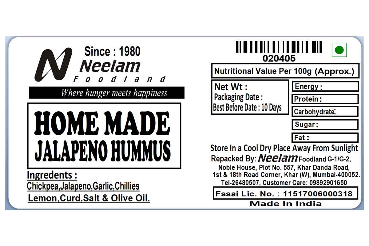 Jalapeno Hummus 200 Gm