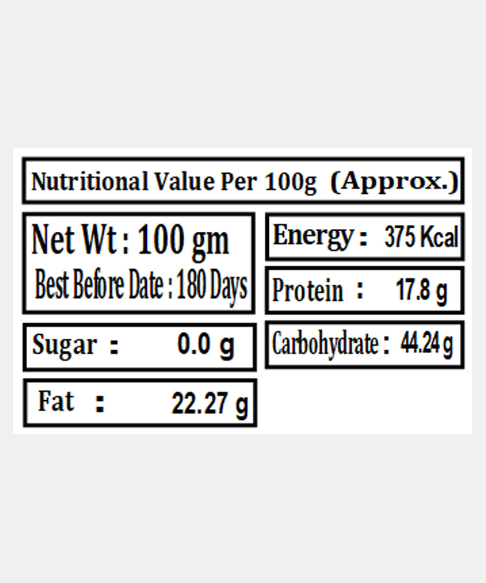 Whole Cumin Seed/Jeera 100 Gm