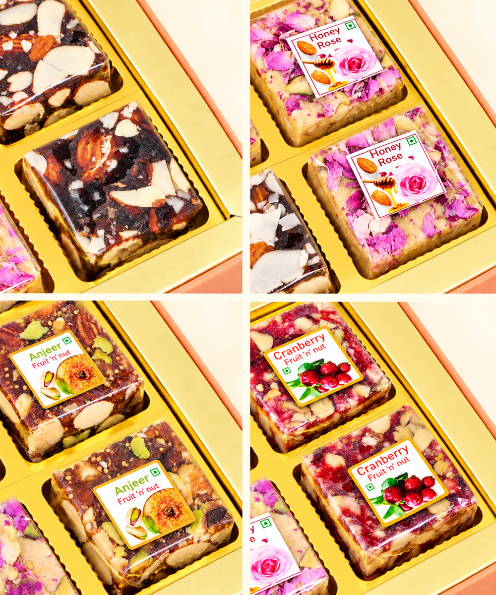 Swarn Vaibhav Diwali Sweet Treasure Box 12 Pieces