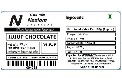 Jujup Chocolate 100 Gm