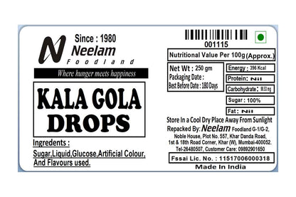 Kala Gola Drops 250 Gm