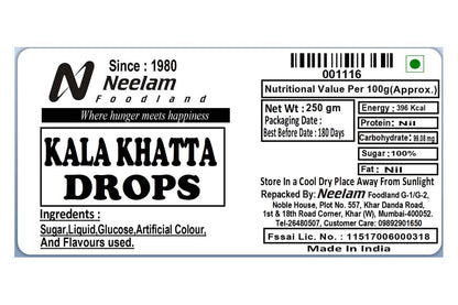 Kala Khatta Drops 250 Gm