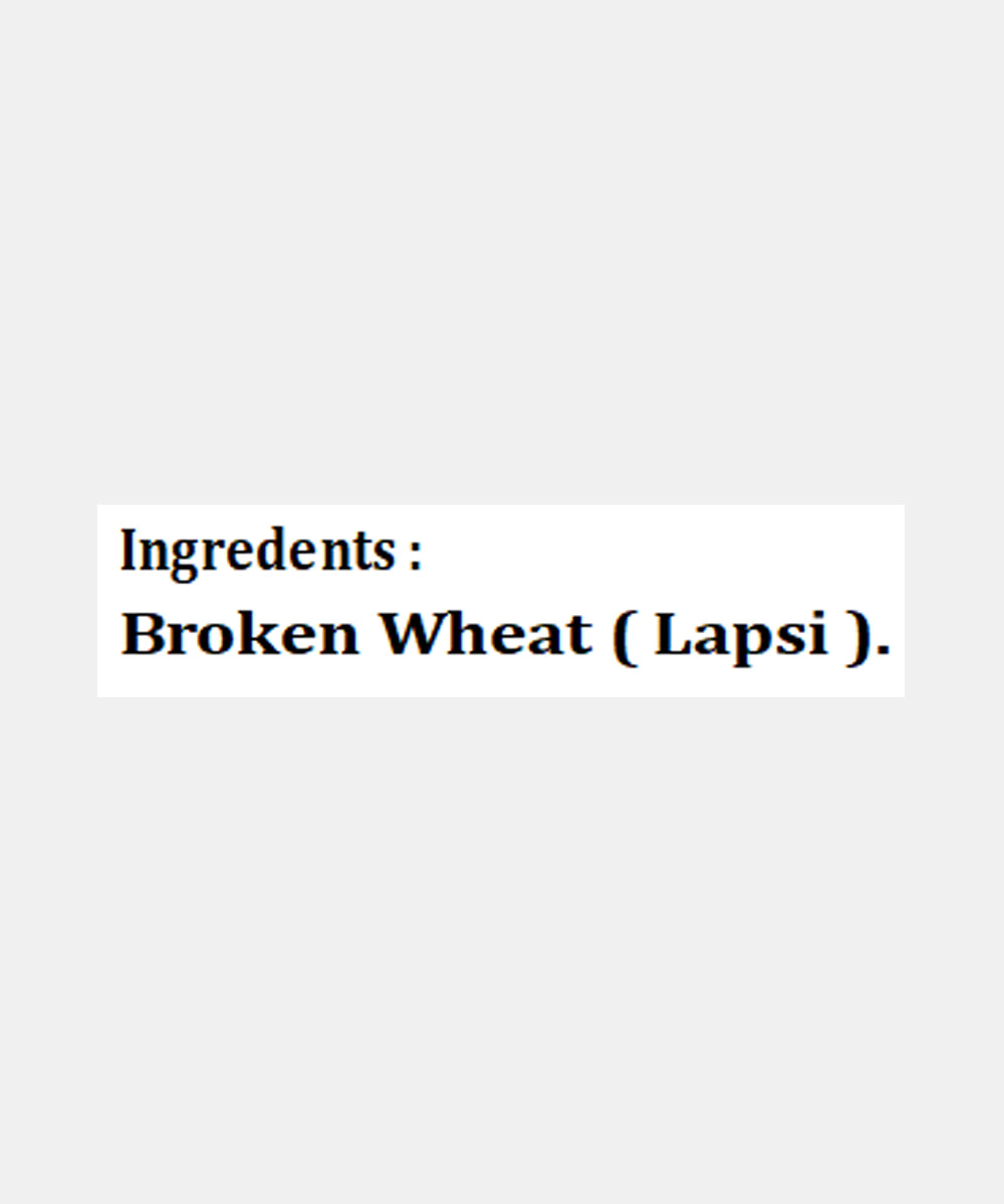 Wheat Broken Daliya/Thin Lapsi 500 Gm