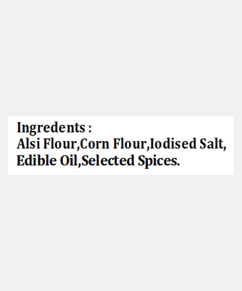LESS OIL GLUTEN FREE FLAXSEED CHIPS 200