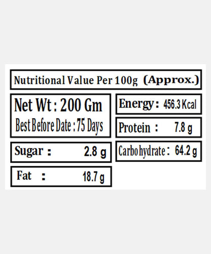 Less Oil Papad Bhel 200 Gm