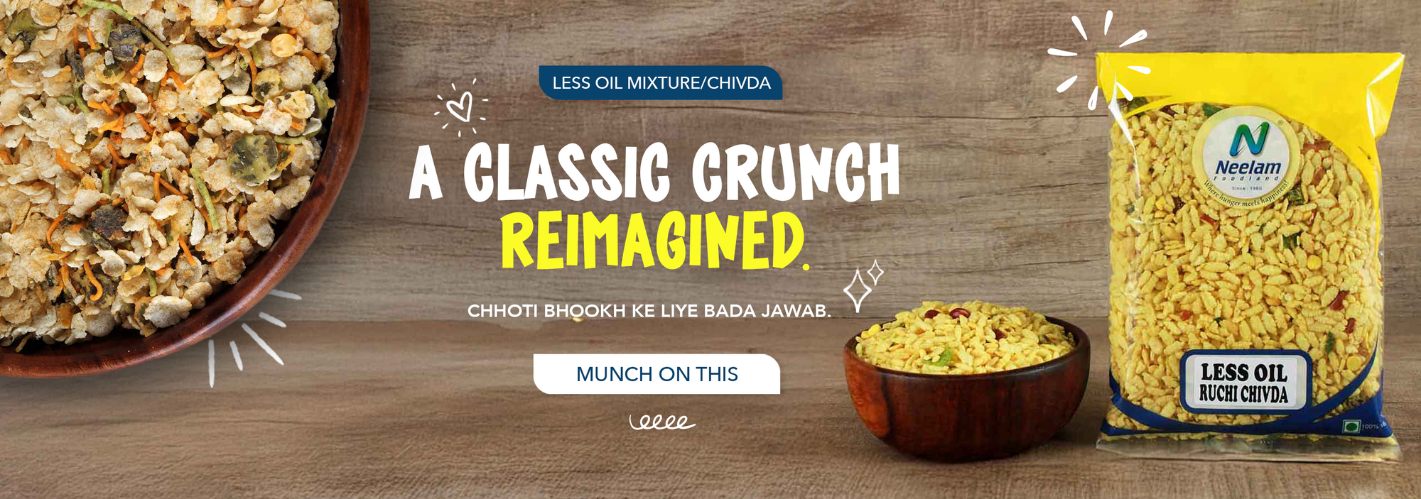 Less Oil Mixture / Chivda