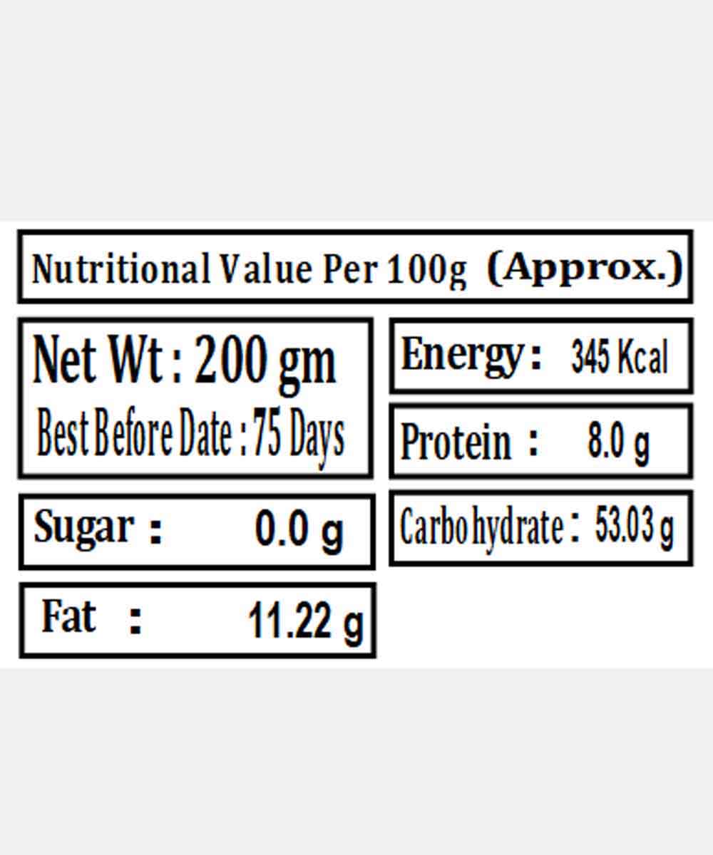 Less Oil Salt Free Wheat Puff 200 Gm