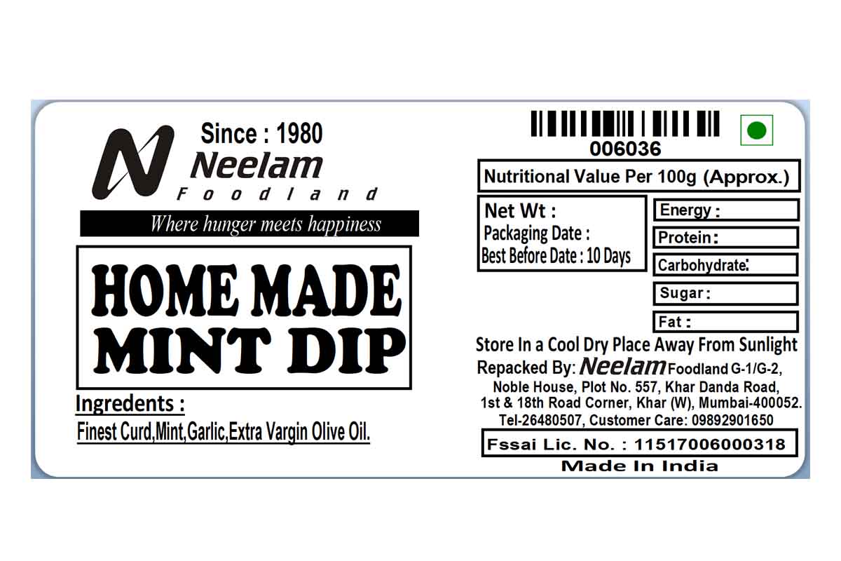 Mint Dip 200 Gm