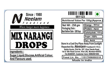 Mix Narangi Drops 250 Gm