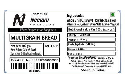 Multigrain Bread 400 Gm