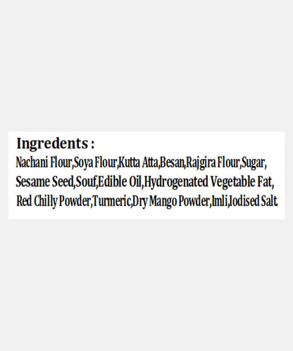 Roasted Gluten Free Nachani Bhakarwadi 200 Gm