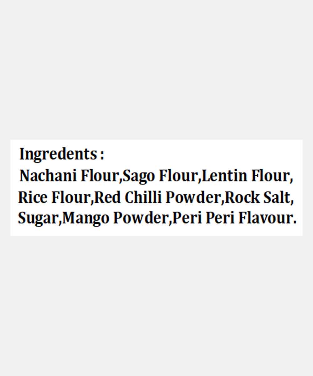 Less Oil Nachani Chips Peri Peri 200 Gm