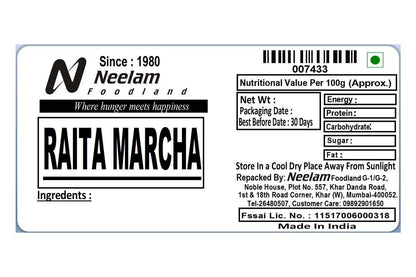 Raita Marcha Pouch 150 Gm