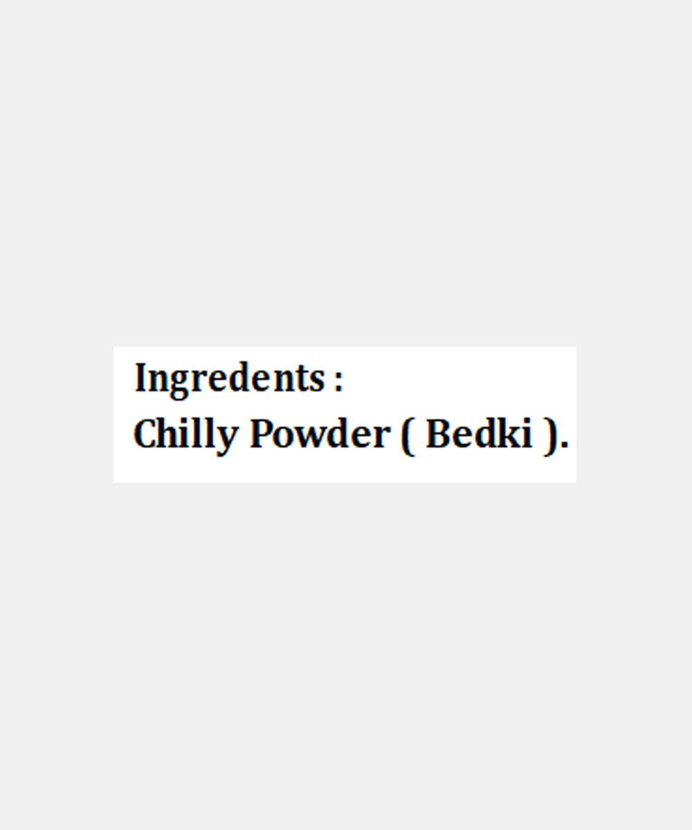 Bedki Red Chilly Mirchi Powder 500 Gm