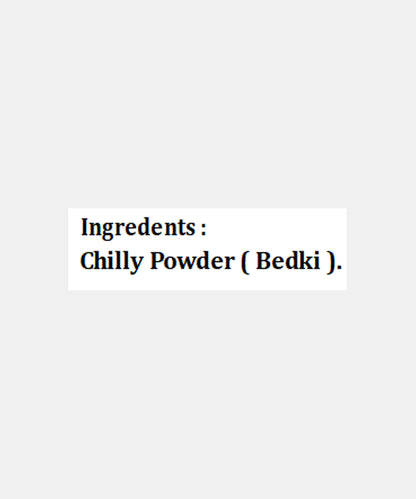 Bedki Red Chilly Mirchi Powder 500 Gm