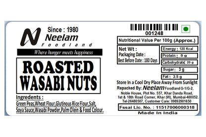 Roasted Wasabi Peas 80 Gm