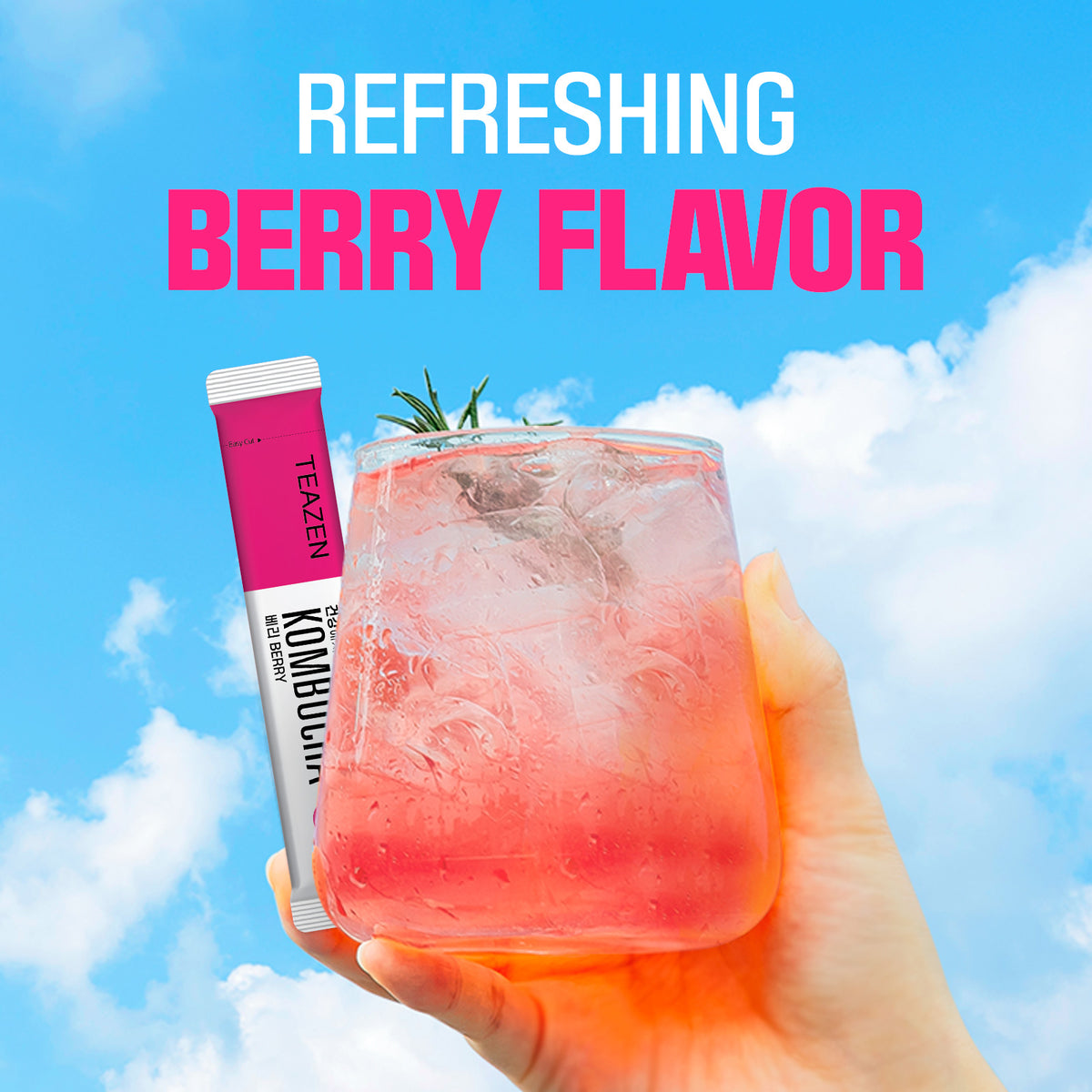 Teazen Sugar Free Berry Kombucha 50 Gm