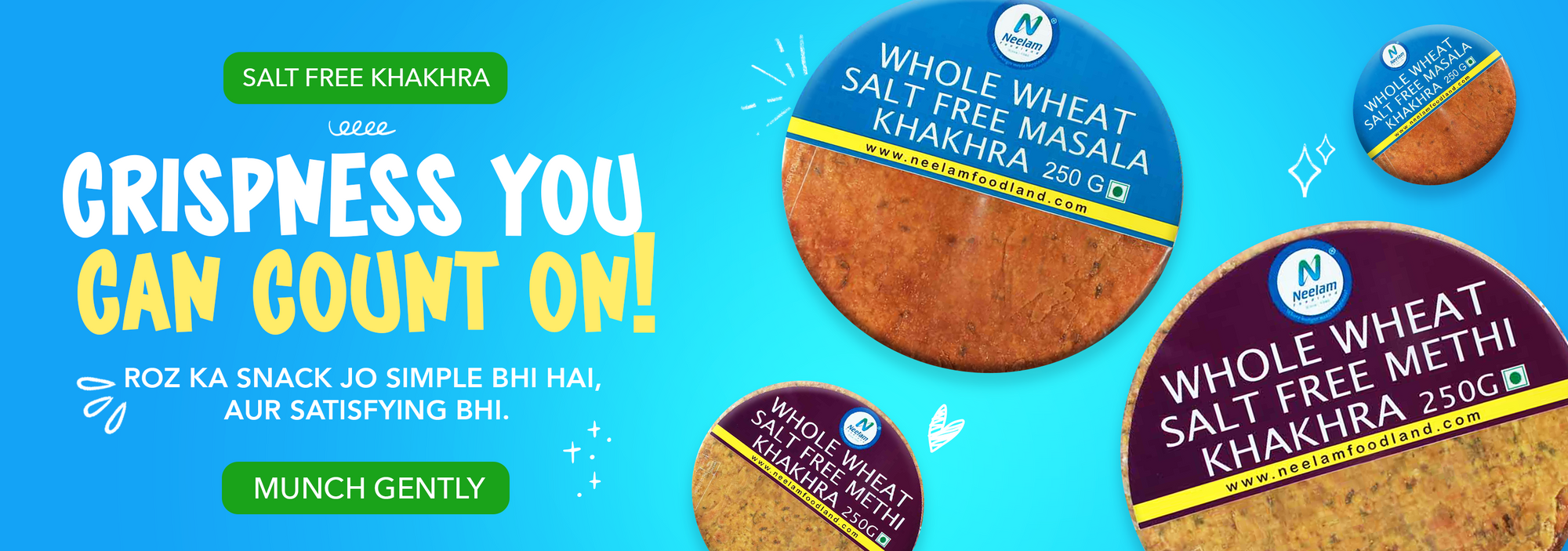 Salt Free Khakhra
