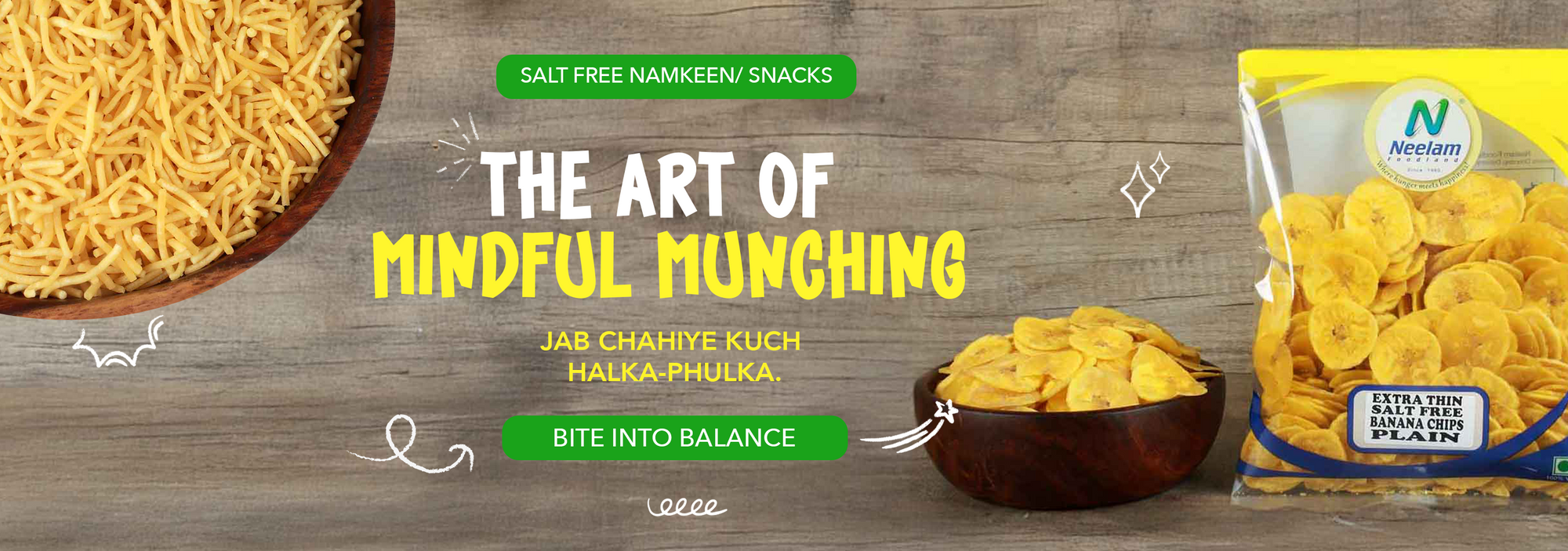 Salt Free Namkeen/ Snacks