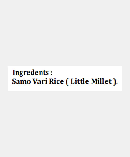 Sama Rice/Barnyard Millets/Vari Chaval 250 Gm