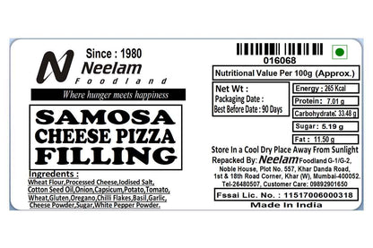 Samosa Cheese Pizza Fill 10Pc