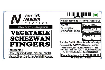 Veg Schezwan Finger 10 Pcs
