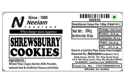 Shrewsburry Cookies 250 Gm