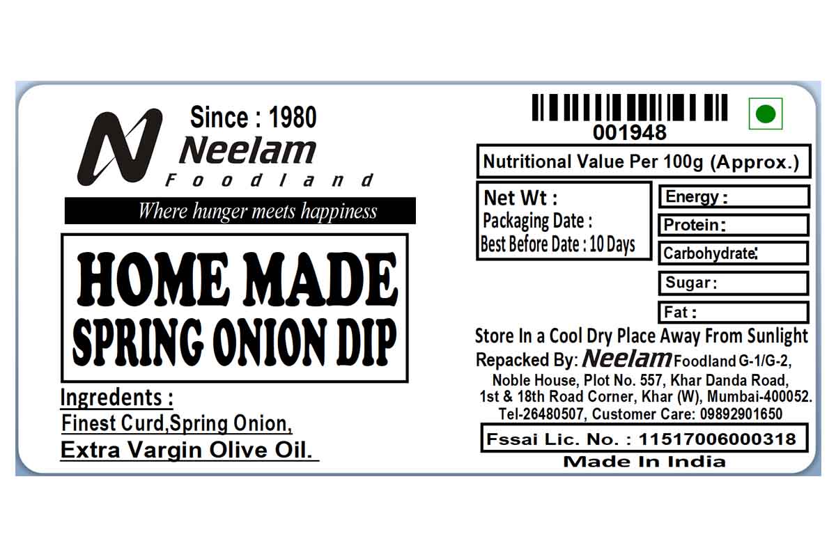 Spring Onion Dip 200 Gm