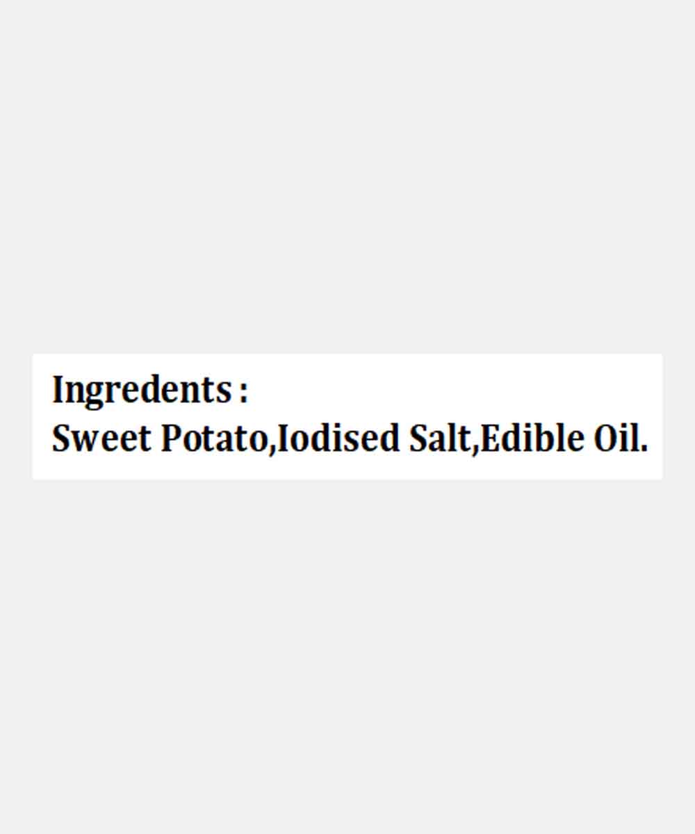 Sweet Potato Chips Plain 200 Gm