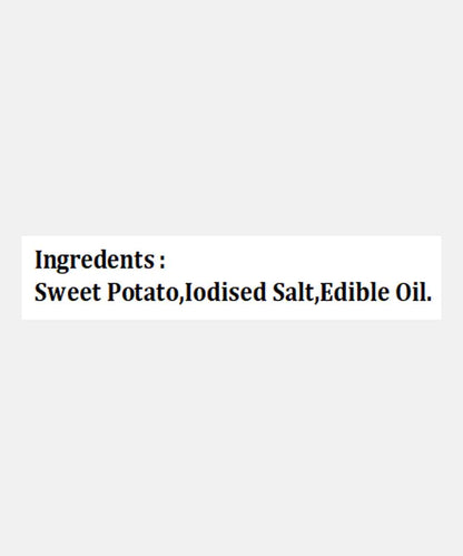 Sweet Potato Chips Plain 200 Gm