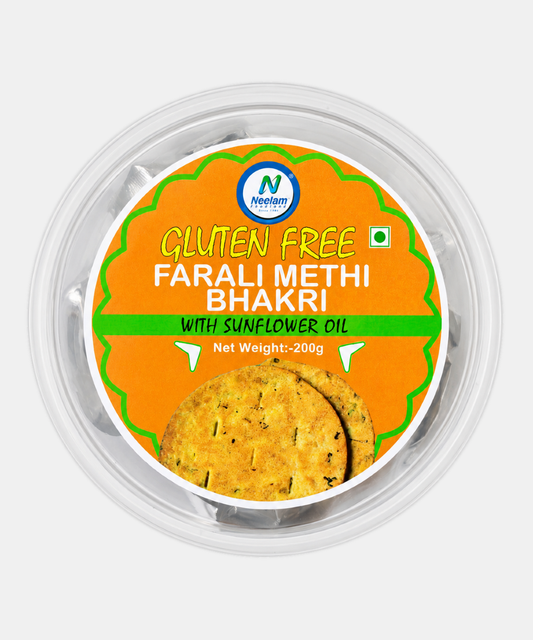Gluten Free Farali Methi Bhakhri 200 Gm