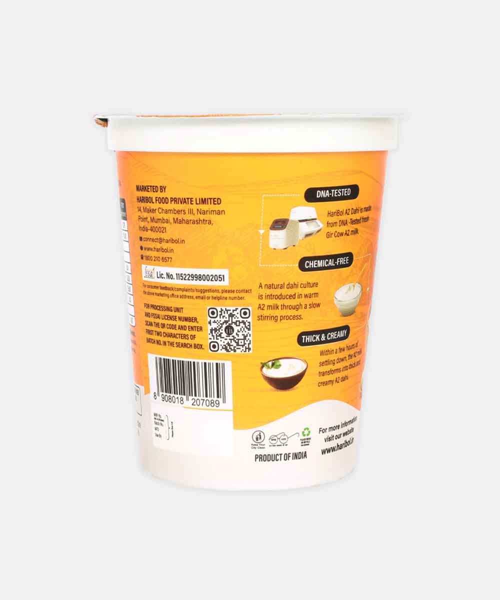 Haribol A2 Dahi 400 Gm