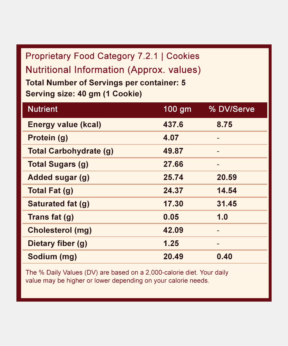 Red Velvet Cookies 200 Gm