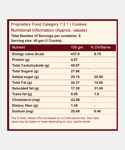 Red Velvet Cookies 200 Gm