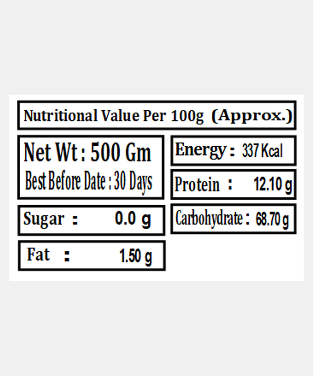 Coarse Wheat Flour/Wheat Karkara Atta 500 Gm
