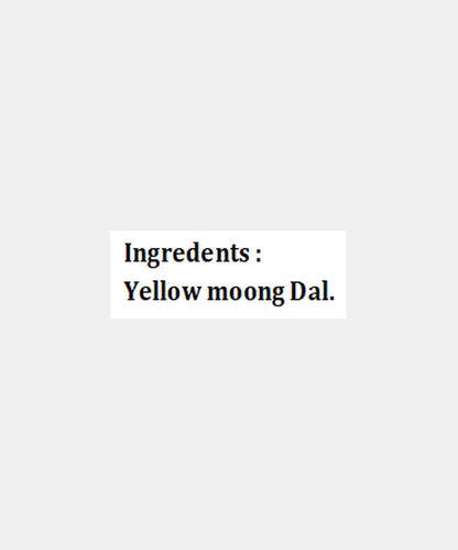 Yellow Gram Dal Flour/Pili Moong Dal Atta 500 Gm