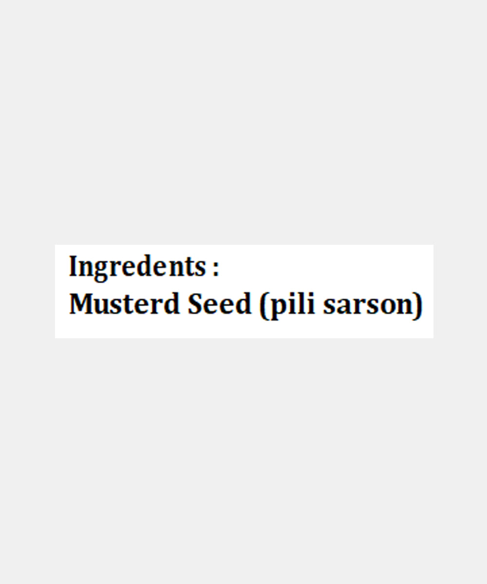 Yellow Mustard Seeds/Rai/Sarson 100 Gm