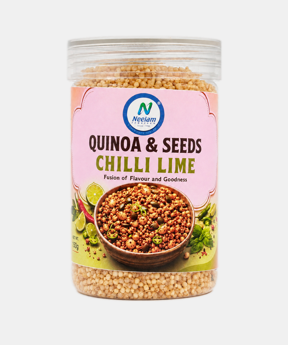 Quinoa & Seeds Chilli Lime 150 Gm
