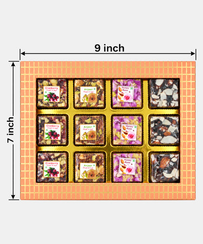 Swarn Vaibhav Diwali Sweet Treasure Box 12 Pieces