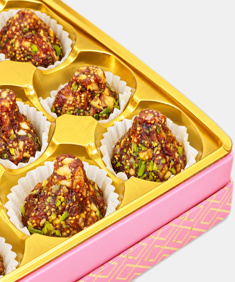 Assorted No Added Sugar Modak Box 24 Pc