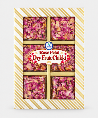 Rose Peatal Dry Fruit Chikki 500 Gm