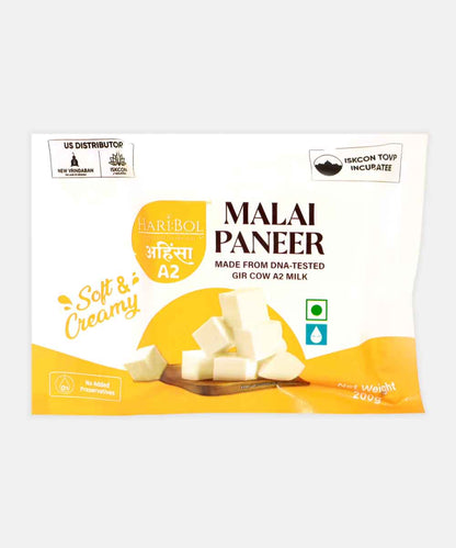 Haribol A2 Soft And Creamy Malai Paneer 200 Gm